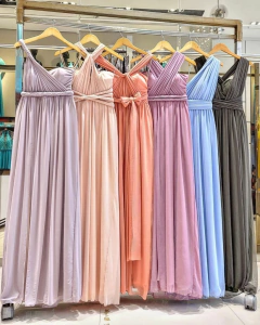 VESTIDO DE FESTA TENDÊNCIA MULTIFORMAS URUGUAI - loja online