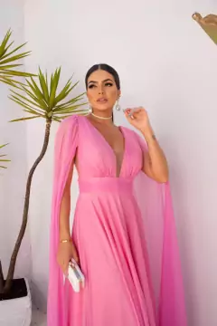 VESTIDO DE FESTA LONGO BRILHOSO CAPA LAS VEGAS - comprar online