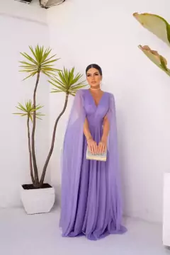 VESTIDO DE FESTA LONGO BRILHOSO CAPA LAS VEGAS - loja online