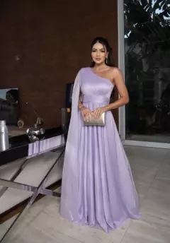 VESTIDO DE FESTA TENDÊNCIA LONGO TULE COM BRILHO CAPA ORLANDO - loja online