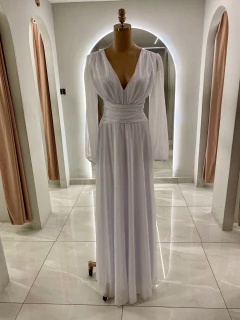 Imagem do VESTIDO DE FESTA LONGO MADRINHA TULE COM BRILHO TENDÊNCIA CAPADÓCIA