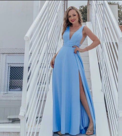 Imagem do VESTIDO DE FESTA PRADA TULE LATERAL COM FENDA LOS ANGELES