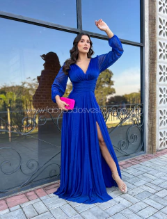 VESTIDO DE FESTA LONGO MADRINHA TULE COM BRILHO TENDÊNCIA CAPADÓCIA na internet