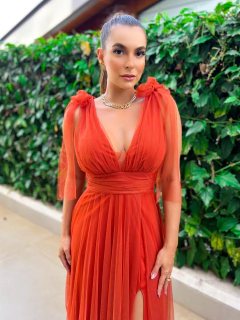 VESTIDO DE FESTA LONGO COM BRILHO TENDÊNCIA DO P AO PLUS SIZE LAÇO NO OMBRO DUBAI na internet