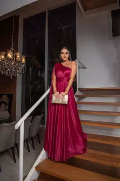 Imagem do VESTIDO DE FESTA TENDÊNCIA LONGO TULE COM BRILHO CAPA ORLANDO