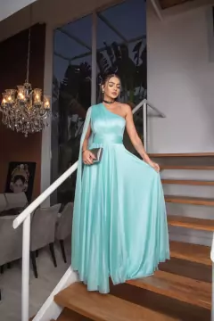 VESTIDO DE FESTA LONGO TULE COM BRILHO CAPA ORLANDO - comprar online