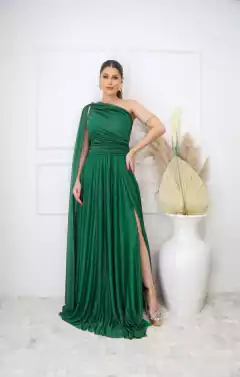 VESTIDO DE FESTA LONGO CAPA TULE COM BRILHO GUATEMALA - loja online
