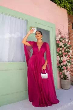 VESTIDO DE FESTA LONGO BRILHOSO CAPA LAS VEGAS - comprar online