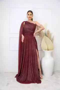 VESTIDO DE FESTA LONGO CAPA TULE COM BRILHO GUATEMALA na internet