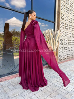 Imagem do VESTIDO DE FESTA LONGO TENDÊNCIA TULE COM BRILHO ARMÊNIA