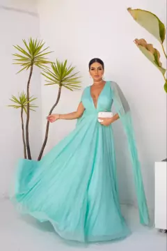 VESTIDO DE FESTA LONGO BRILHOSO CAPA LAS VEGAS - Fábrica dos Vestidos