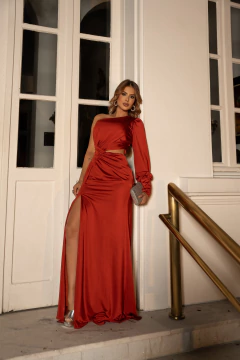 VESTIDO DE FESTA LONGO FASHIONISTA TENDÊNCIA INGLATERRA