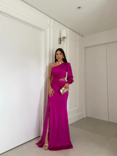 Imagem do VESTIDO DE FESTA LONGO FASHIONISTA TENDÊNCIA INGLATERRA