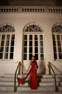 VESTIDO DE FESTA LONGO FASHIONISTA TENDÊNCIA INGLATERRA - comprar online