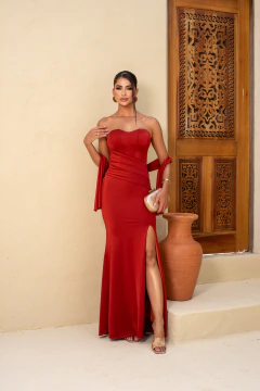 Imagem do VESTIDO DE FESTA LONGO FASHIONISTA MALHA PRADA RAVELLO