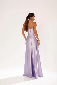 VESTIDO DE FESTA TENDÊNCIA FASHIONISTA TOMARA QUE CAIA COM FENDA SALAMANCA - comprar online