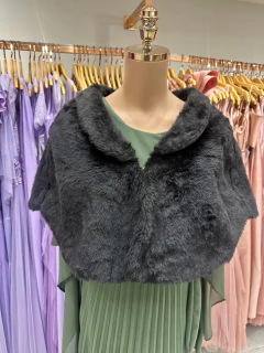 ESTOLA DE PELO TENDÊNCIA QUENTINHA PARA VESTIDO DE FESTA - comprar online