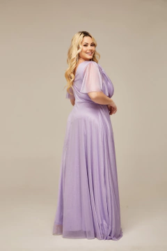 Imagem do VESTIDO DE FESTA LONGO TULE COM BRILHO PLUS SIZE WINCHESTER