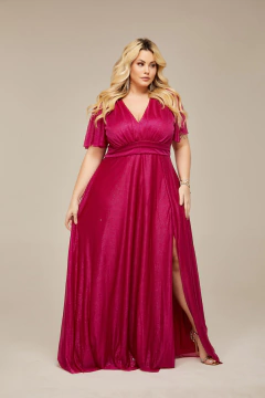 Imagem do VESTIDO DE FESTA LONGO TULE COM BRILHO PLUS SIZE WINCHESTER