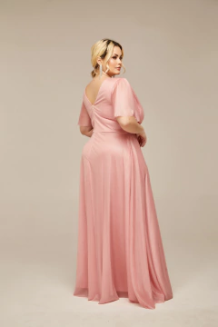 VESTIDO DE FESTA LONGO TULE COM BRILHO PLUS SIZE WINCHESTER - loja online