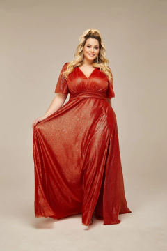 Imagem do VESTIDO DE FESTA LONGO TULE COM BRILHO PLUS SIZE WINCHESTER