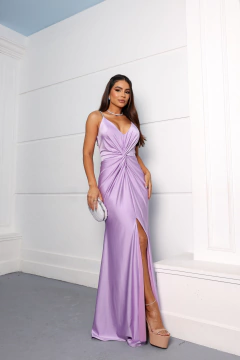 VESTIDO DE FESTA TENDÊNCIA ALÇA EM STRASS DENVER - comprar online