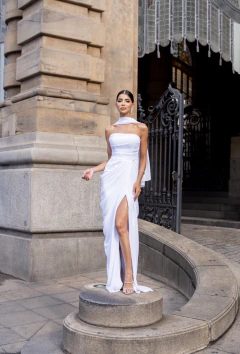 VESTIDO DE FESTA LONGO TOMARA QUE CAIA FASHIONISTA LANÇAMENTO - Fábrica dos Vestidos