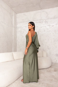 VESTIDO DE FESTA LONGO TENDÊNCIA FASHIONISTA ESLOVÁQUIA - loja online