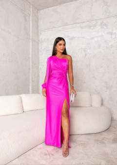 VESTIDO DE FESTA LONGO TENDÊNCIA FASHIONISTA ESLOVÁQUIA