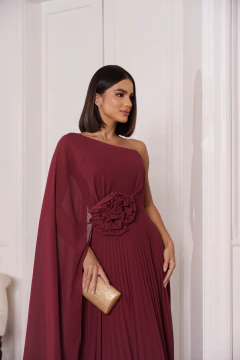 VESTIDO DE FESTA LONGO FASHIONISTA FLOR REMOVÍVEL TENDÊNCIA PUNTA CANA na internet