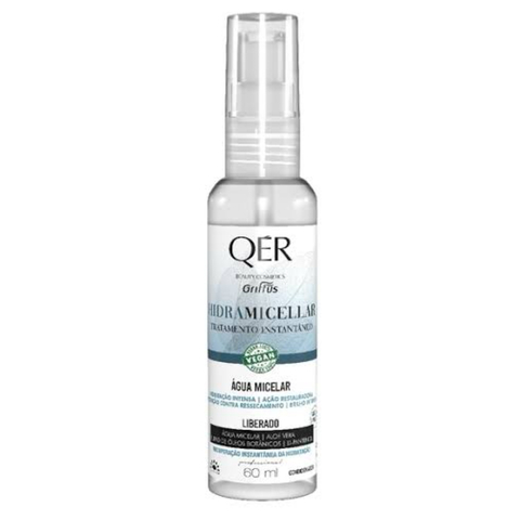 60ml Água Micelar Qér Beauty Cosmetics Hidramicellar Griffus Cabelos