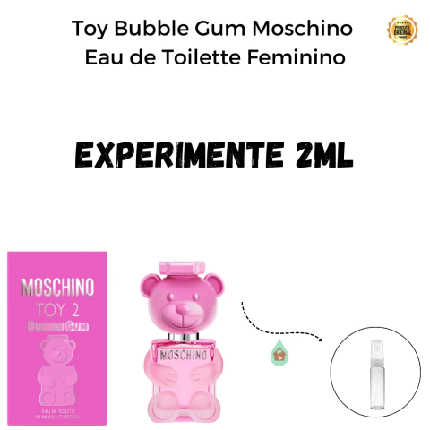 Fracionado 2ml Toy 2 Bubble Gum Moschino Eau de Toilette Feminino