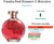 10ml Travel Size Floratta Red Blossom o Boticário Desodorante Colônia - comprar online