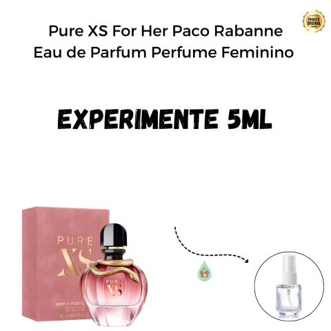 Fracionado 5ml Pure XS For Her Rabanne Eau de Parfum Feminino