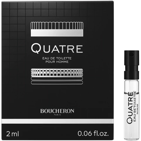 Flaconete 2ml Quatre Pour Homme Boucheron Eau de Toilette Masculino