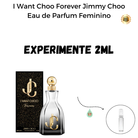 Fracionado 2ml I Want Choo Forever Jimmy Choo Eau de Parfum Feminino