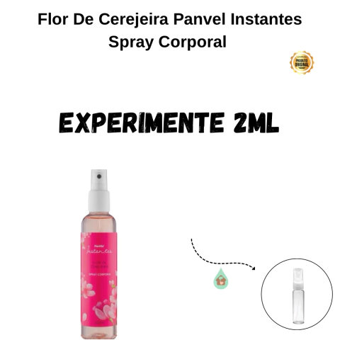 Fracionado 2ml Flor De Cerejeira Panvel Instantes Spray Corporal Feminino
