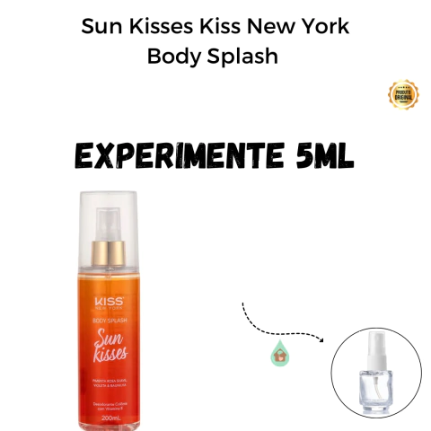 Fracionado 5ml Body Splash Sun Kisses Kiss New York