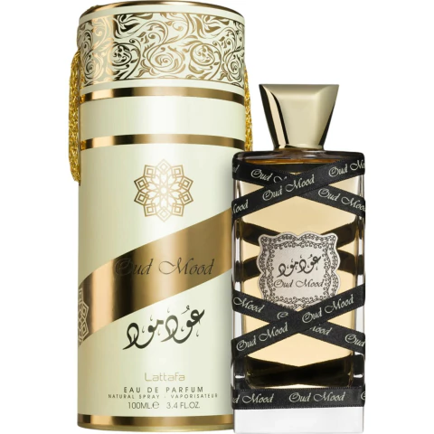 100ml Perfume Oud Mood Lattafa Eau de Parfum Unissex
