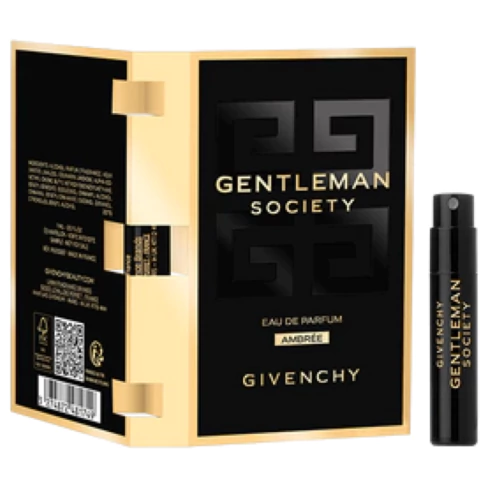 Flaconete 1ml Gentleman Society Ambrée Givenchy Eau de Parfum Masculino