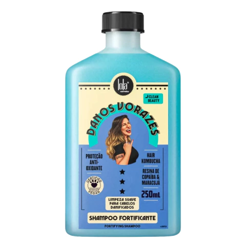 200ml Shampoo Fortificante Danos Vorazes Lola Cosmetics