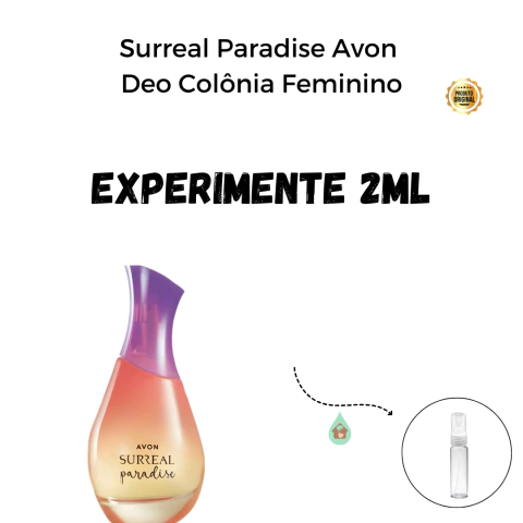 Fracionado 2ml Surreal Paradise Avon Deo Colônia Feminino