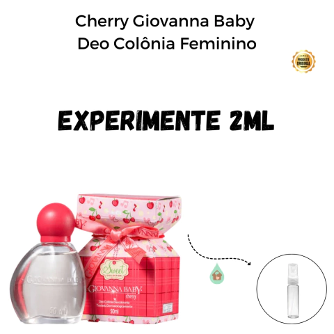 Fracionado 2ml Cherry Giovanna Baby Deo Colônia Feminino
