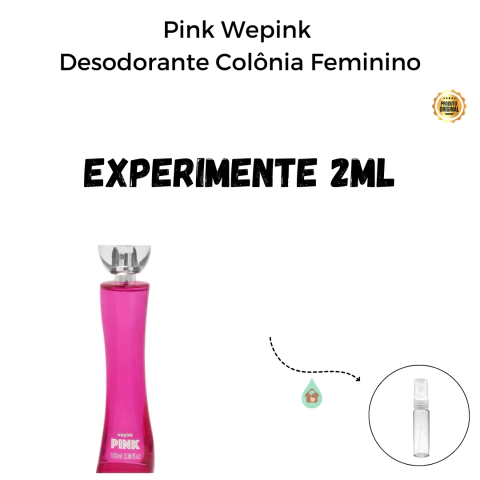 Fracionado 2ml Pink Wepink Desodorante Colônia Feminino