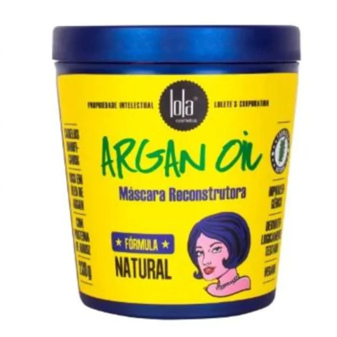 230g Máscara Capilar Argan Oil Lola Cosmetics