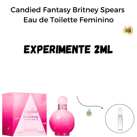 Fracionado 2ml Candied Fantasy Britney Spears Eau de Toilette Feminino