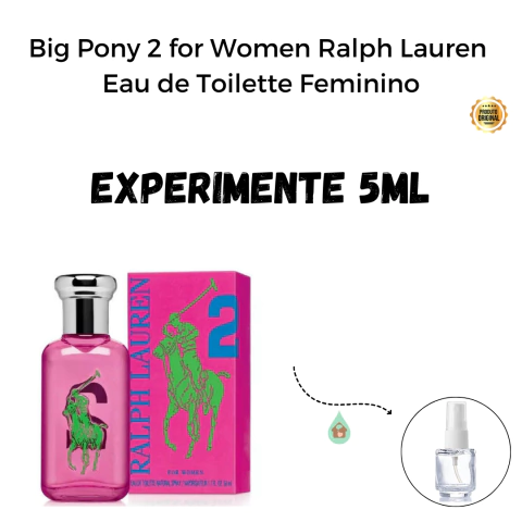 Fracionado 5ml Big Pony 2 for Women Ralph Lauren Eau de Toilette Feminino