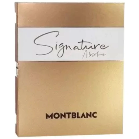 Flaconete 2ml Signature Absolue Montblanc Eau de Parfum Feminino