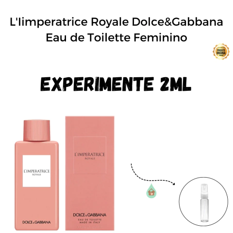 Fracionado 2ml L'Iimperatrice Royale Dolce&Gabbana Eau de Toilette Feminino