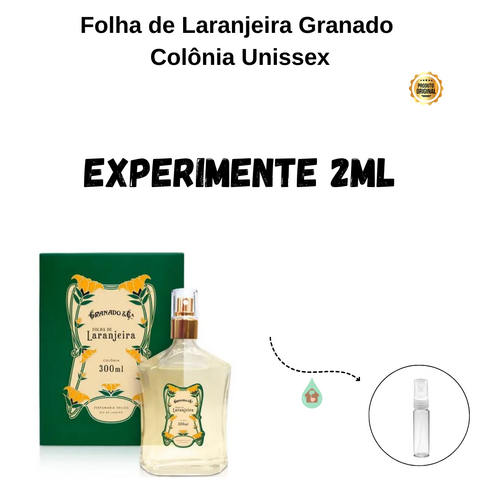Fracionado 2ml Folha de Laranjeira Granado Colônia Unissex